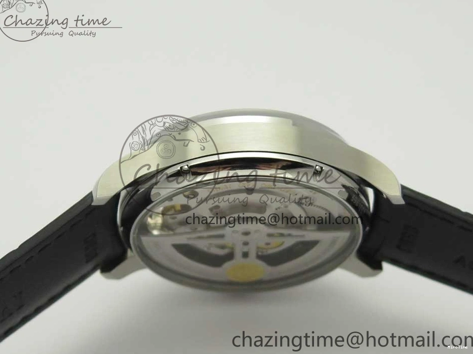 MIROTIME 0809 Portuguese Tourbillon IW5046 SS ZF Best Edition Gray Dial on Black Leather Strap SunProtective 7147